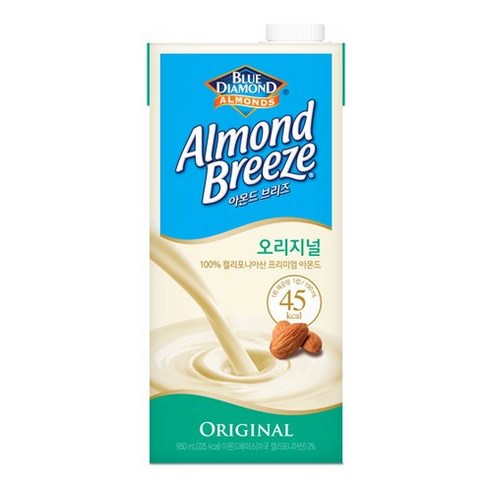 매일 아몬드 브리즈 오리지널 950ML, 950MLx1개, 1개 매일 아몬드 브리즈 오리지널 950ML, 950MLx1개, 1개