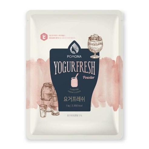 포모나 요거프레쉬 요거트 파우더 1kg, 1개, 1개, 1000g