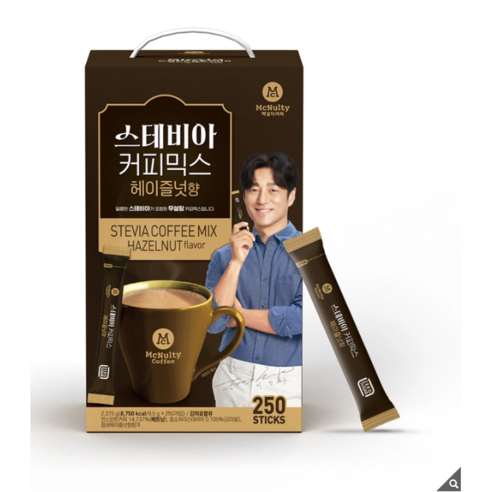 맥널티커피 스테비아 커피믹스