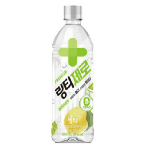 링티제로 레몬라임맛, 450ml, 96개