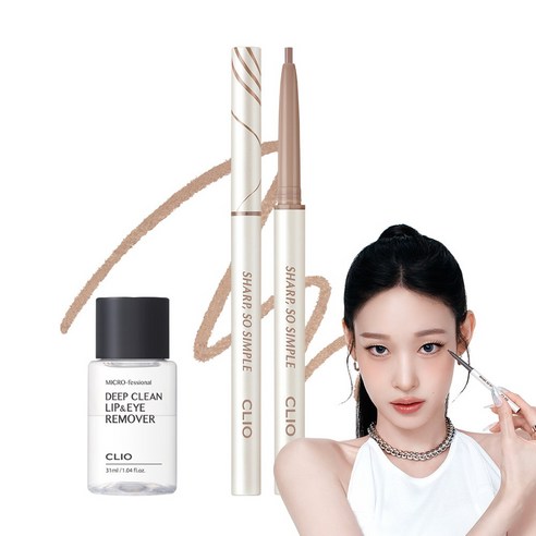 [증정] 클리오 샤프 쏘 심플 워터프루프 펜슬 라이너 24AD, 06 바닐라 베이지, 1개