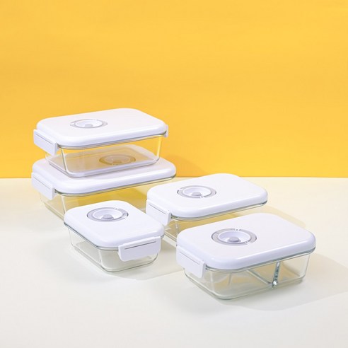 바쿠스 유리 진공 밀폐용기: 신선도 보존 혁신