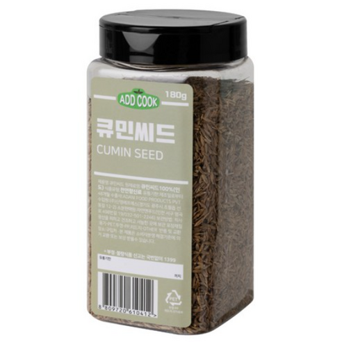 ADDCOOK 큐민씨드, 180g, 3개