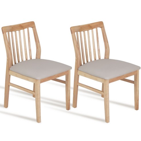 우리 집 식탁, 카페처럼 분위기 있게! 첼로 원목 의자 사용 후기 고무나무식탁의자