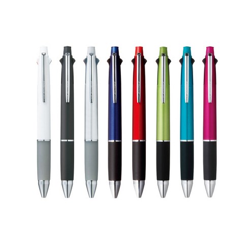 다양한 기능과 뛰어난 잉크 품질을 갖춘 편안한 서면 경험을 위한 제트스트림 4+1 멀티펜