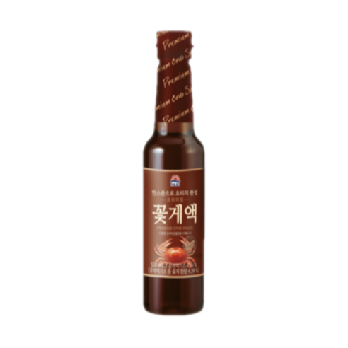 꽃게액젓 파김치 알타리 겉절이 국 찌개 만능 액젓 나물무침 다용도, 1개, 500ml