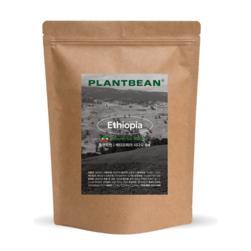 [산미있는] 에티오피아 시다모 G4 원두커피 1kg 약배전 상콤 고소 여운, 500g, 1개, 핸드드립(중간)