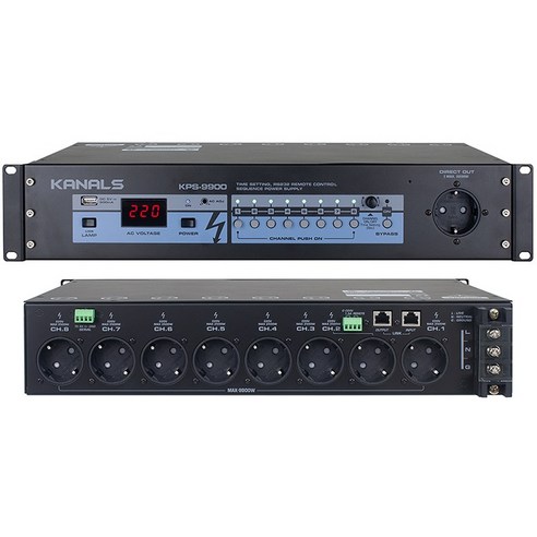 국산 카날스 순차 전원 공급기 KPS-9900H-STM 리모컨 제어가능