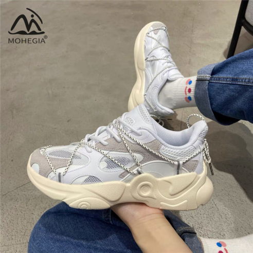 MOHEGIA 스포츠 캐주얼 신발 여성 패션 새로운 운동화