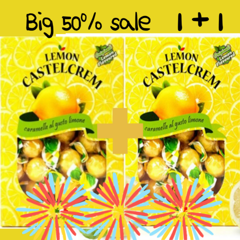 포지타노에서 영감을 받은 상큼하고 맛있는 레몬캔디