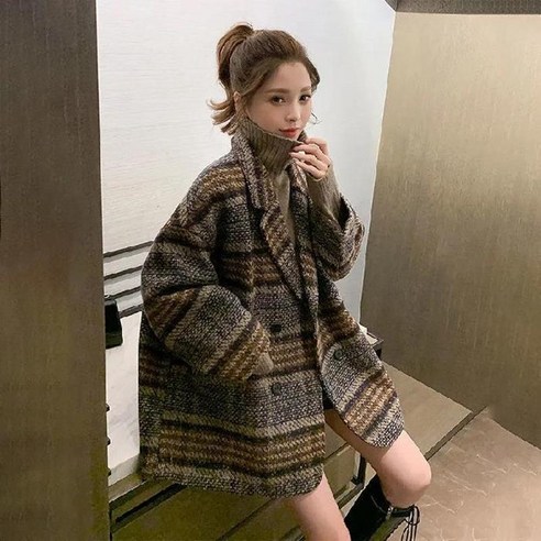 블링앤수 데일리한 여성 기본핏 점퍼 IZZ029