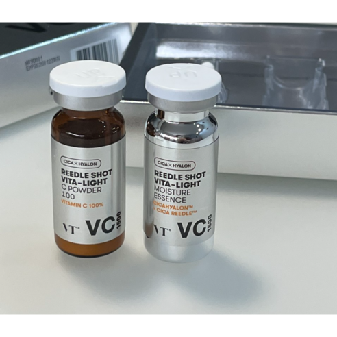 [본사정품] NEW VT 리들샷 비타-라이트 토닝 에센스 (VC1000/VC1500/VC2000 중 선택) VC2000, 10ml, 비타민C 고함량 100% 파우더 + 모이스처 에센스, 1개