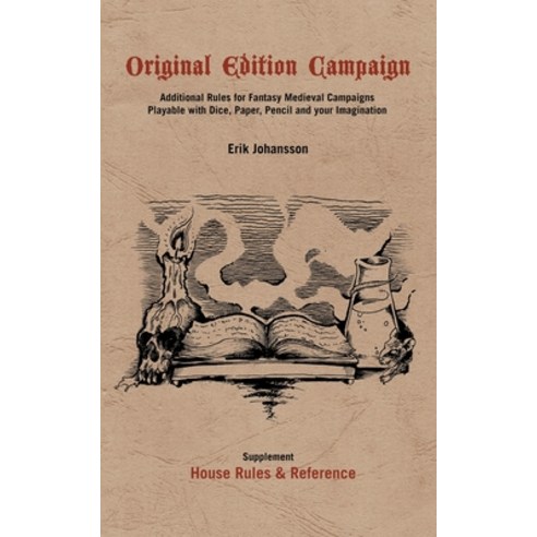 (영문도서) Original Edition Campaign: Additional Rules for Fantasy Medieval Campaigns Paperback, Books on Demand, English, 9789179699840