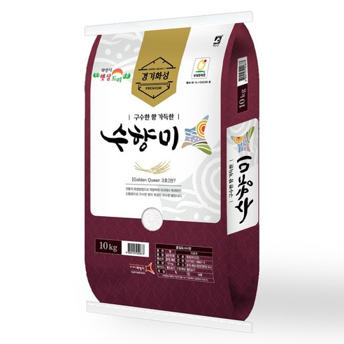 [2023년 햅쌀] 햇쌀농산 수향미 10kg 골드퀸 3호, 1개, 10kg(1개입)