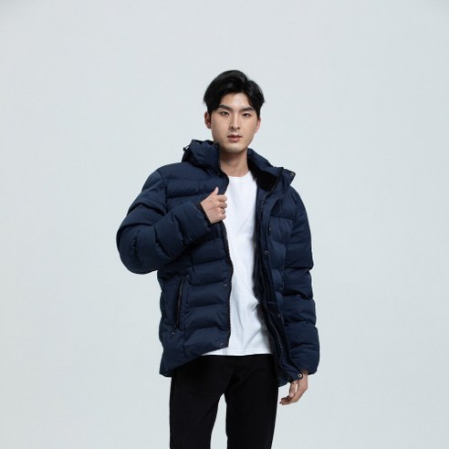 세련된 따뜻함을 위한 고급 옥스포드 겨울 패딩 잠바