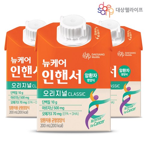 대상웰라이프 뉴케어 인핸서(오메가), 200ml, 30개