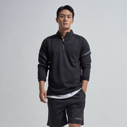 축구 열정가를 위한 믿음직한 동반자: 테바나 베이직 하프집업 축구 바람막이 트레이닝복