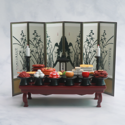 기억을 담는 소중한 공간, 미니어쳐 제사상