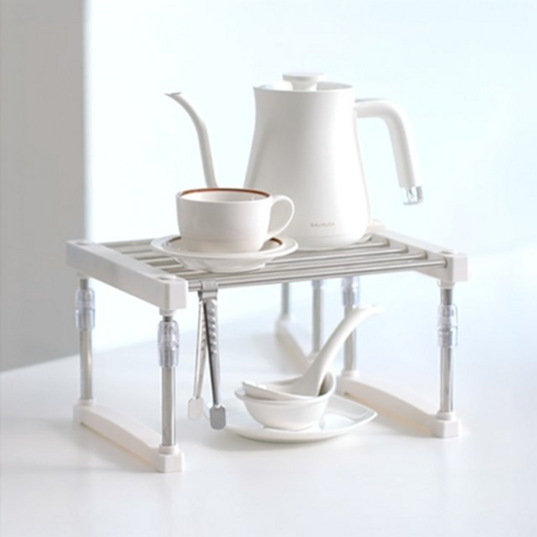 좁은 주방, 포티니 만능 선반 하나로 넓고 쾌적하게!