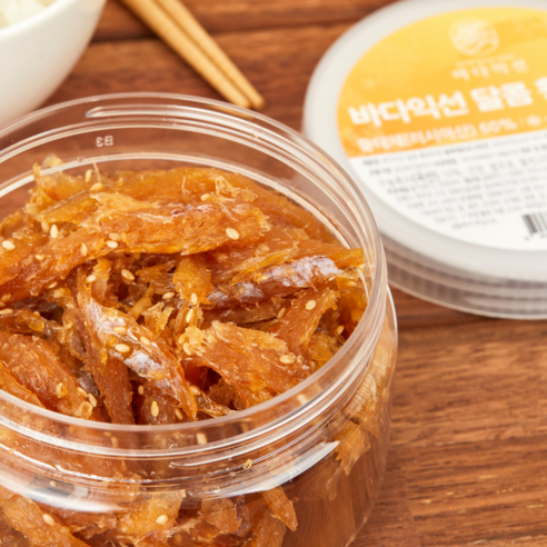 달콤한 황태무침 저염 수제 반찬 무침, 1개, 350g