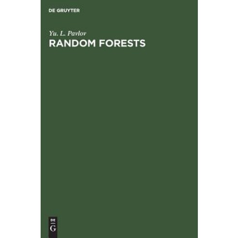 (영문도서) Random Forests Hardcover, de Gruyter, English, 9789067643146