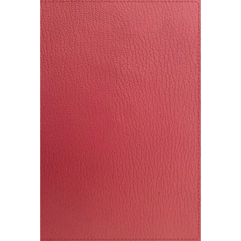 (영문도서) Niv Thinline Bible Premium Goatskin Leather Coral Premier Collection Black Letter Gauff... Leather, Zondervan, English, 9780310460862