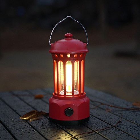 TADAC 타닥 로이스토 LED 랜턴 캠핑 조명 캠핑용 LED랜턴, 라즈베리레드M, 1개