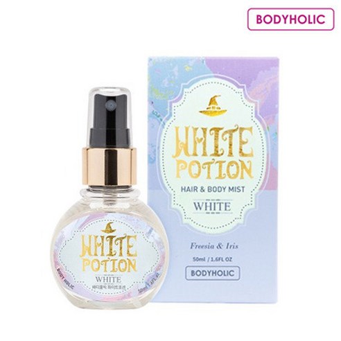 [바디홀릭] 바디미스트 화이트포션 50ml, 1개