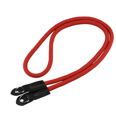 YSSHOP Retro 보편적 인 상승 밧줄 사진기 어깨 목 결박 벨트 100cm, 빨간, 나일론