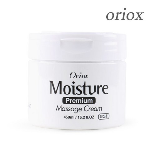 오릭스 (Oriox) 모이스처 프리미엄 마사지크림 450ml 12개 대용량 전신용 업소용