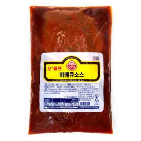 오뚜기 바베큐소스-ES, 1kg, 1개