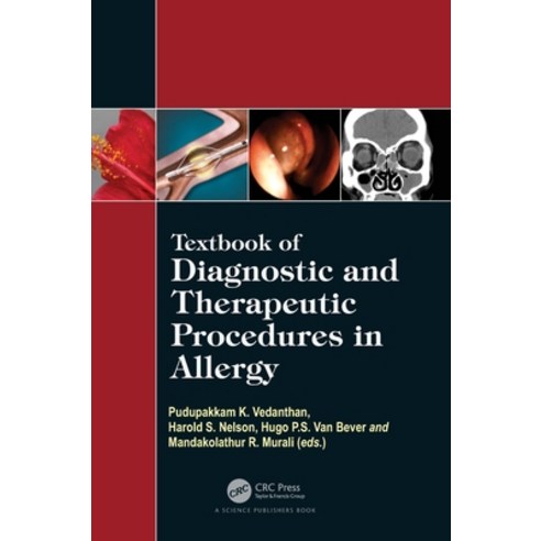 (영문도서) Textbook of Diagnostic and Therapeutic Procedures in Allergy Hardcover, CRC Press, English, 9781032216539