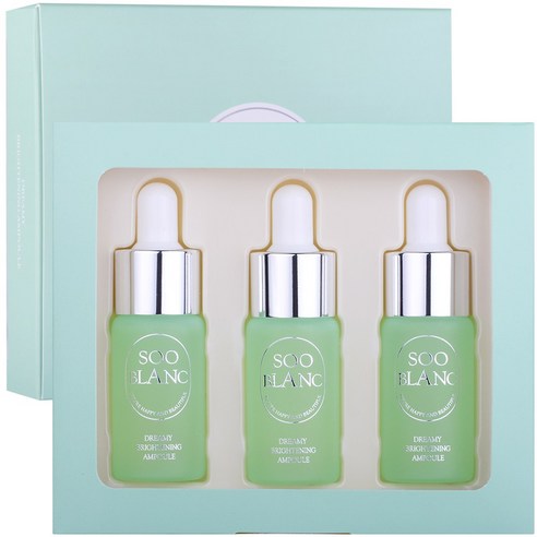 (오래된 기미 + 잡티 + 멜라닌개선) 수블랑 드리미 브라이트닝 앰플 3종세트, 1세트, 45ml 미백앰플 (오래된 기미 + 잡티 + 멜라닌개선) 수블랑 드리미 브라이트닝 앰플 3종세트, 1세트, 45ml 미백앰플