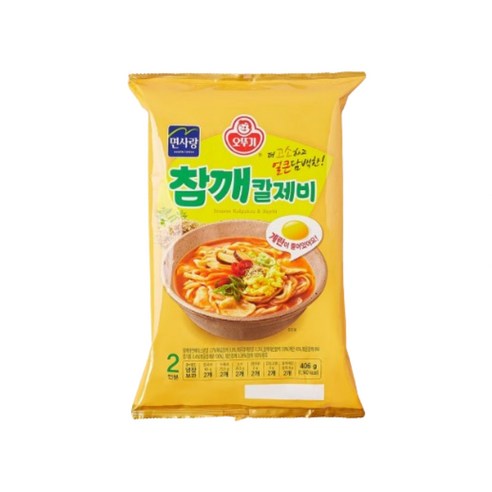 고소함과 얼큰함의 조화: 오뚜기 참깨 칼제비로 즐기는 풍성한 미식 경험 참깨칼제비