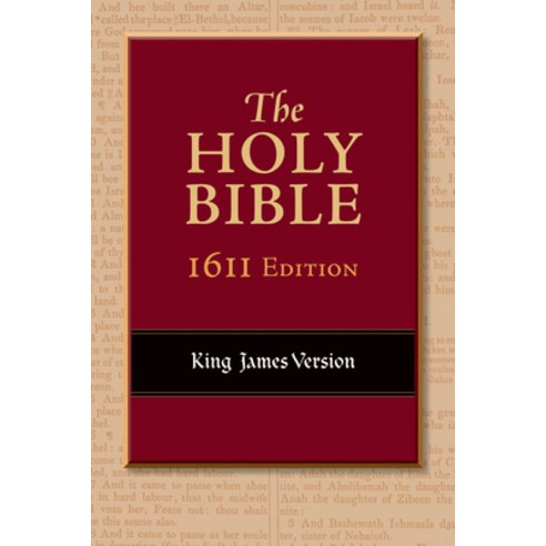 (영문도서) Text Bible-KJV-1611 Leather, Hendrickson Publishers, English, 9781565631625