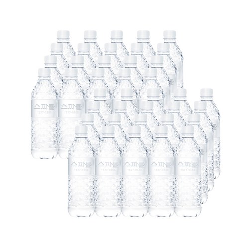 깨끗함과 환경을 생각하는 스파클 무라벨 생수, 건강한 일상의 필수품