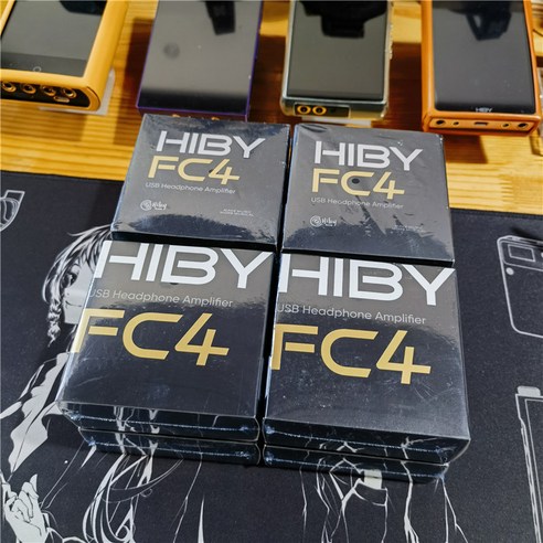 HiBy FC4 USB DAC ES9219*2 디코딩 오디오 헤드폰 증폭기 DSD256 3.5mm 및 4.4mm 출력 - MP3 | 쿠팡