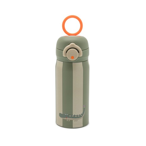 노이노이 원터치 텀블러 350ml, 1개, 악어