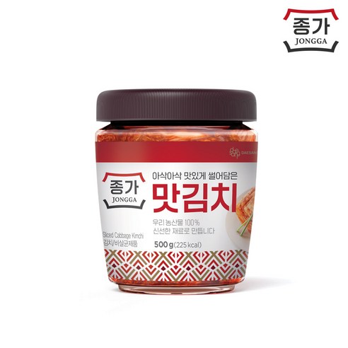 종가 맛김치 500g 1개