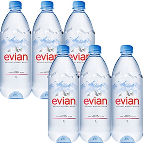 에비앙1Lx6개, 1L, 6개