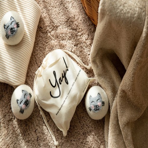 자연의 편안함을 담은 건조기 양모볼