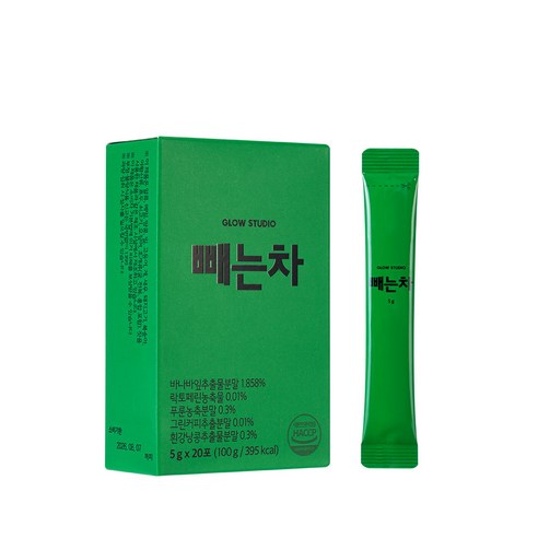 빼는차 혈당 관리 체지방 감소 배변 효과 혈당케어, 10박스, 20개입, 5g