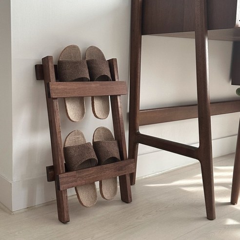 타올라 원목 실내화거치대: 품격있는 홈 인테리어의 시작 슬리퍼거치대