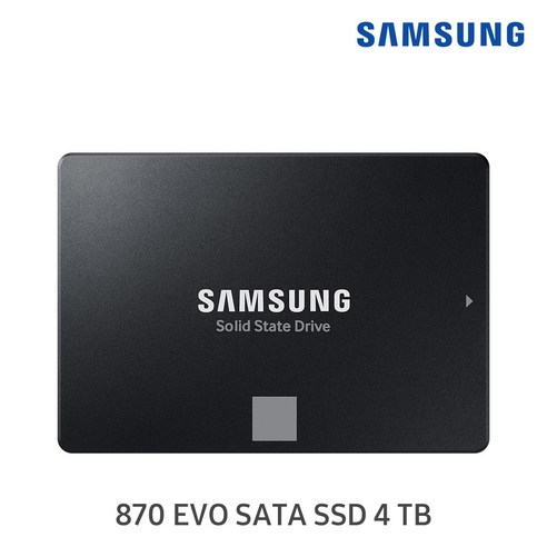 삼성전자 삼성 870 EVO SATA3 2.5 SSD TLC 4TB MZ-77E4T0BW 국내 정품