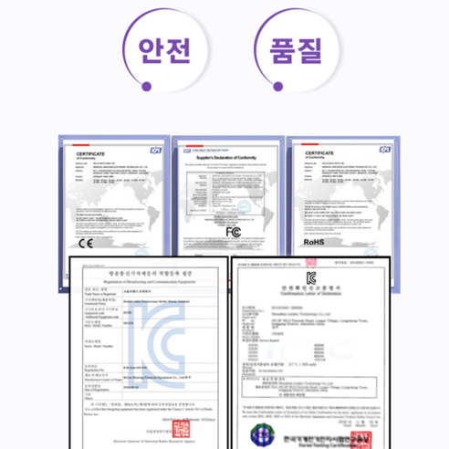 ERAN 페이스 롤러 안마 EMS 얼굴 마사지기 V라인+3세대 업그레이드, 화이트