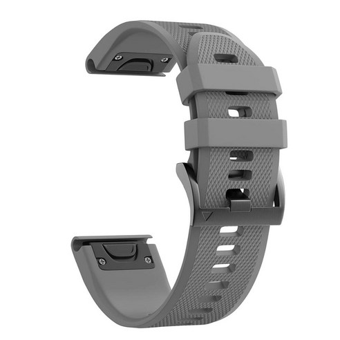 Garmin Tactix Delta Solar D2 Bravo D2 Charlie D2 Delta PX 스트랩 가민 QUICK FIT 26mm 실리콘 고무 손목 밴드 시계대, #5, Quick Fit 22mm