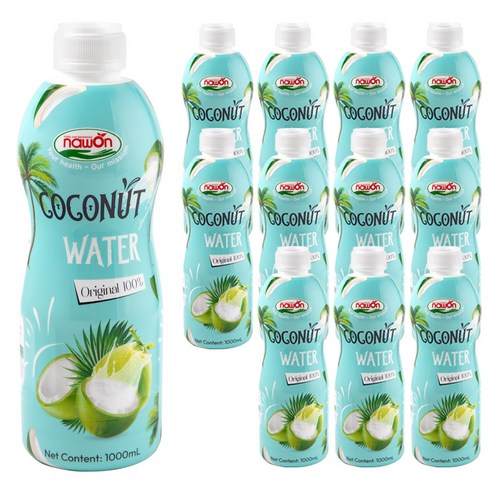 파모빗 코코넛워터 100%, 6개, 1000ml