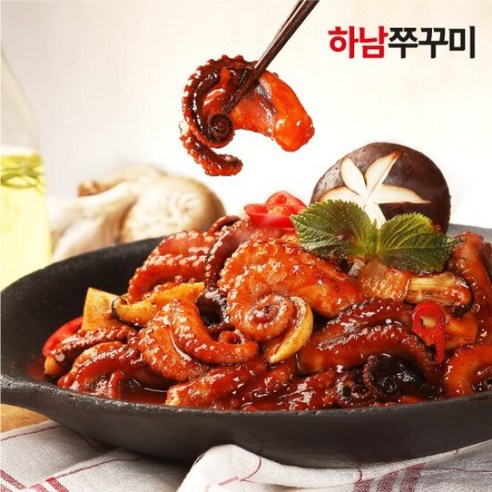 하남쭈꾸미 500g3팩(), 맛:하남쭈꾸미 500g 보통매운맛 3팩, 500g