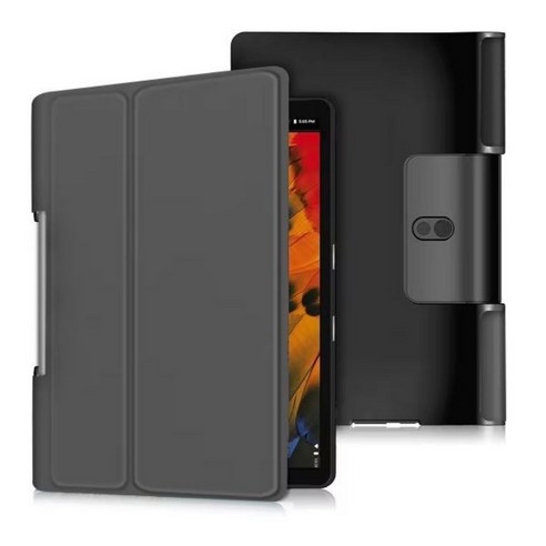 레노버 요가 스마트탭5 LG 유플러스 TV 프리2 스마트 북커버 케이스 YT-X705F Lenovo Yoga SmartTab5 케이스나라, 그레이, 1개