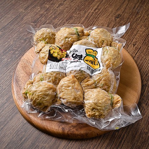 부산 깡통시장의 맛, 그대로 담아낸 수제 잡채 유부주머니